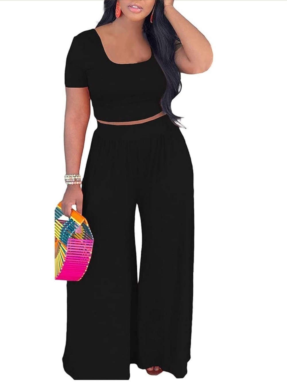 Black Two Piece Outfit